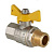 Кран газовый шаровой VALTEC VALGAS, 3/4", г/ш, бабочка