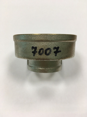 Муфта переходная 1" x 2", латунная