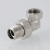 Американка угловая 1", латунная, Valtec