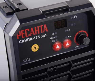 Сварочный аппарат инверторный РЕСАНТА САИПА-175 3в1, полуавтомат