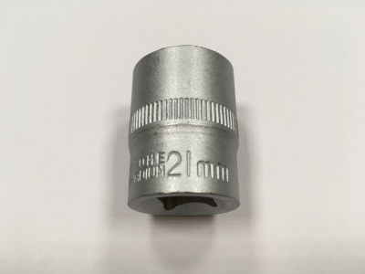 Головка шестигранная Варяг, 1/2", 21 мм