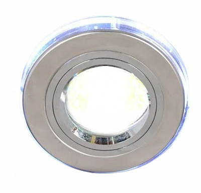 Светильник MR16/GU5,3 2060/2 хром/белая подсв.(SL/LED/WH)