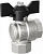 Кран шаровой LD Pride 1/2", г/г, угловой, бабочка