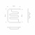 Полотенцесушитель MIXLINE "SIMPLE" PM2, 500x500 мм, нерж., 1", без монтажного комплекта