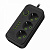 Удлинитель AMPER, 3 розетки + 4 USB + 1 TYPE-C, 4 м, ПВС 3х0,75, чёрный