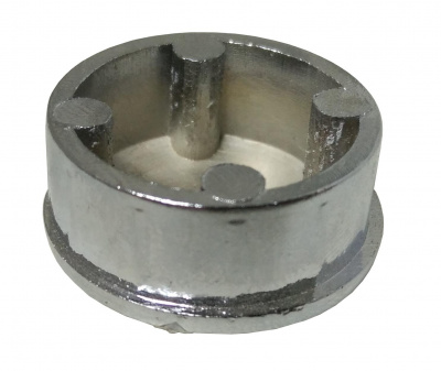Заглушка мебельная R16A-25 хром