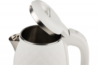 Чайник нержавейка HOMESTAR HS-1007, 1,7 л, 1500 Вт, белый