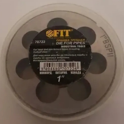 Плашка трубная FIT 1"