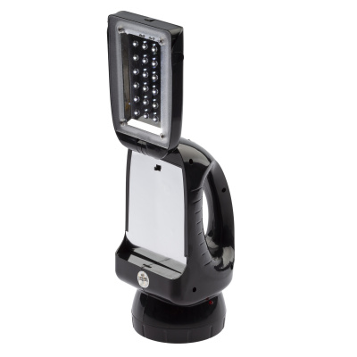 Фонарь-прожектор ТРОФИ LED TSP12, 2 режима (+кемпинг, аккум., 12LED + 18LED, вилка 220В)