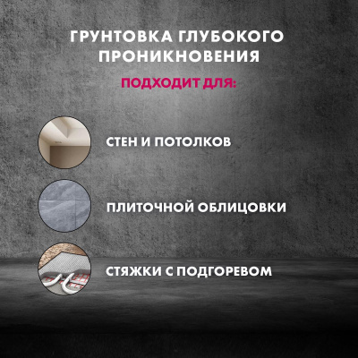 Грунтовка ЦЕРЕЗИТ СТ 17 PRO ЗИМА глубокого проникновения, 5 л