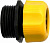 Соединитель для шланга 1/2" резьба 3/4" наружная