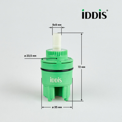 Картридж IDDIS 999С35Н1SM для смесителя, Ø35 мм, с ножками