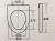 Сиденье для унитаза Horke O-1040C