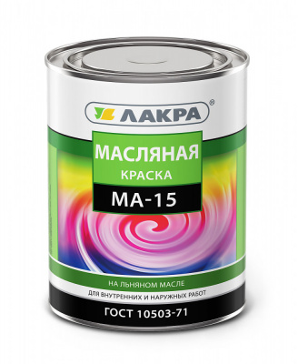 Краска Лакра МА-15 сурик 0,9 кг