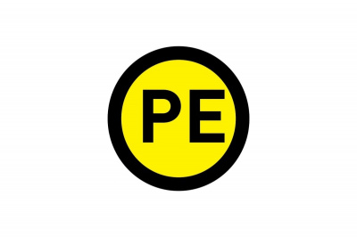 Наклейка EKF "PE", Ø20 мм