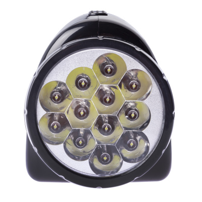Фонарь-прожектор ТРОФИ LED TSP12, 2 режима (+кемпинг, аккум., 12LED + 18LED, вилка 220В)