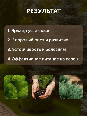 Удобрение для хвойных, с микроэлементами AGROS 2,5 кг
