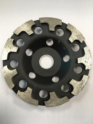 Чашка алмазная зачистная, 125 мм (5"), Т-сегмент