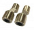 Эксцентрики для смесителя TIM, 1/2"x3/4", латунь никелированная (пара)