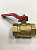 Кран шаровой 11Б27п1 3/4", г/г (рычаг)