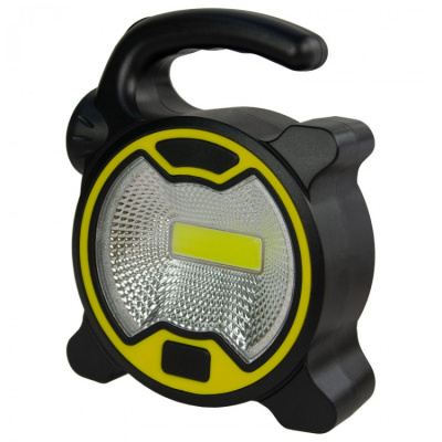 Фонарь ручной КОСМОС КОС3030LED, 2 режима (1 LED, 1Вт + СОВ, 3Вт,  3хАА)