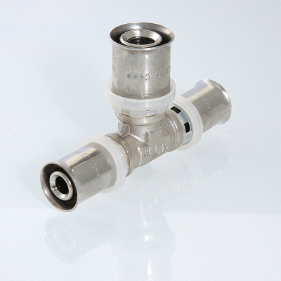 Тройник пресс VALTEC 20х16х20 мм