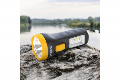 Фонарь ручной ТРОФИ UB-101, 2 режима (1LED + 4LED, 1хАА)