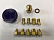 Жиклёры (форсунки) газовой плиты Дарина GM 141, GM 241, GM 341, природный газ, М6х0,75