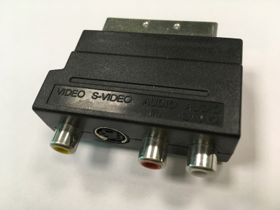 Переходник SCART шт. - RCA гн. х 3 + SVHS