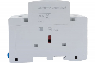 Контактор модульный IEK КМ63-40М AC/DC