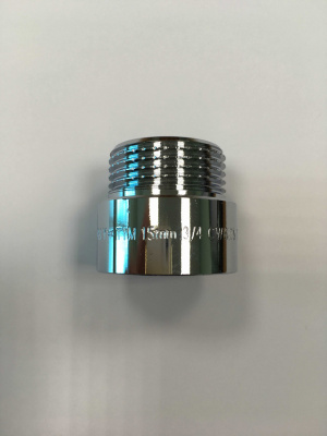 Удлинитель L-15 мм, 3/4", хром