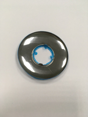 Отражатель декоративный, 3/4", плоский