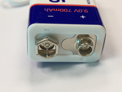 Аккумулятор крона 6LR61, 700 mA, 9 В, microUSB, Li-ion