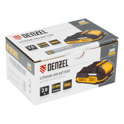 Аккумулятор для DENZEL BH-20-2.0, Li-Ion, 20 В, 2 Ач
