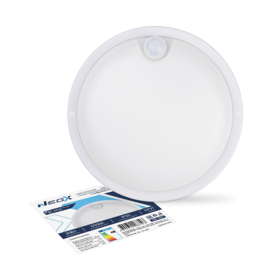 Светильник LED NEOX СПП ИД- 2065-КРУГ, 20 Вт, 6500 К, 1800 лм, IP65, с инфракрасным датчиком