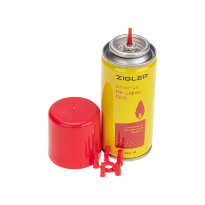 Газ для зажигалок ZIGLER, 140 мл