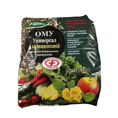 Удобрение БХЗ ОМУ "Универсал" с калимагнезией, 5 кг
