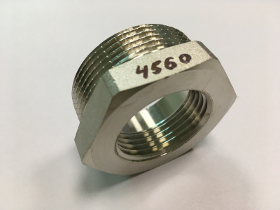 Футорка 1" в. x 1½" н., латунная