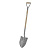 Лопата штыковая профессиональная PALISAD LUXE, с зубьями, ясень, 225х295х1250 мм