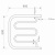 Полотенцесушитель MIXLINE "SIMPLE" PM1, 500x600 мм, нерж., 1", без монтажного комплекта Полотенцесушитель MIXLINE "SIMPLE" PM1, 500x600 мм, нерж., 1", без монтажного комплекта