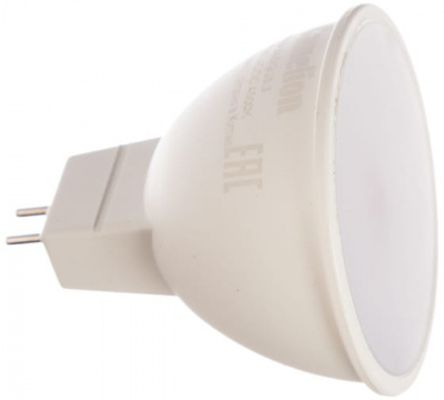 Лампа LED Camelion MR16, 5 Вт, GU5.3, 4500 К, 12 В (постоянный ток)