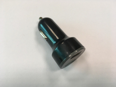 Зарядное устройство в прикуриватель 2хUSB, 12-24В