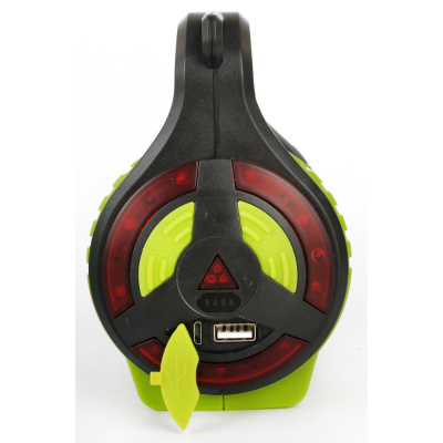 Фонарь-прожектор Camelion E1338, 10 режимов, 600 м, кемпинг 2700/4500К, аварийный, USB/microUSB, 6 Ач