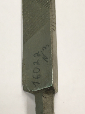 Напильник трёхгранный, №3, 300 мм