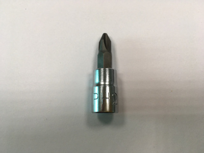 Головка бита TOPTUL, 1/4", PH2