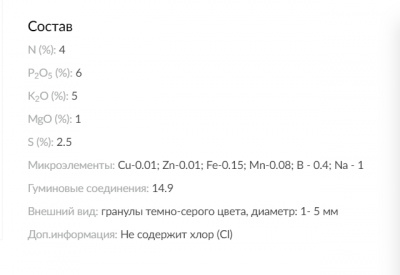 Удобрение БХЗ ОМУ для моркови, свёклы и других корнеплодов, 1 кг