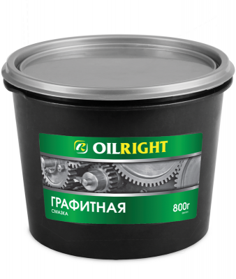 Смазка графитная OILRIGHT, 800 грамм