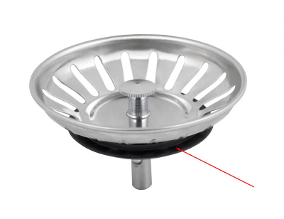 Прокладка для сетки выпуска 3½" мойки KAISER КА-5120