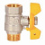 Кран газовый шаровой WaterMark, 3/4", г/ш, бабочка