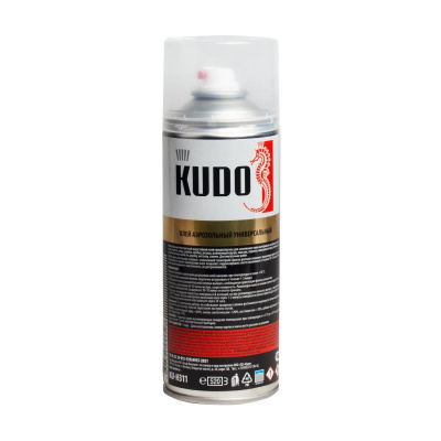 Клей аэрозоль универсальный KUDO KU-H311, 520 мл